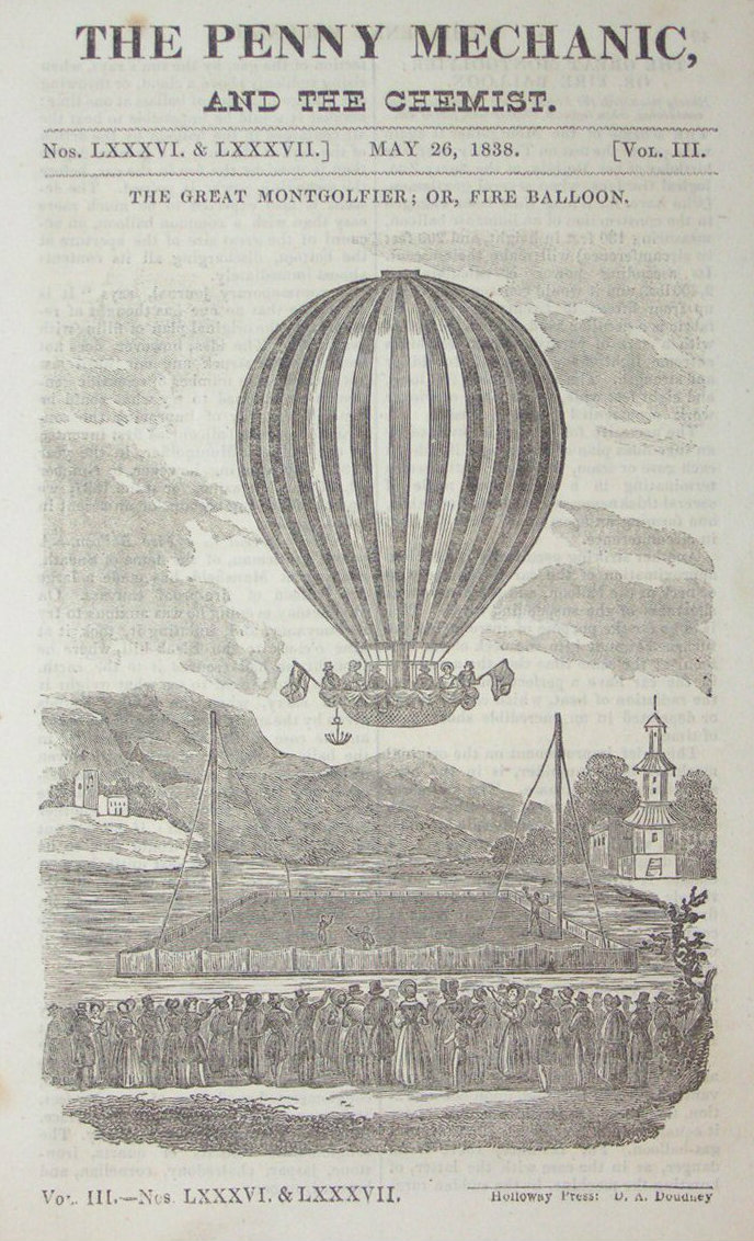 Wood - The Great Montgolfier, or Fire Balloon